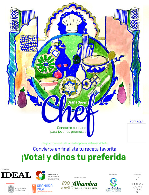 Vota tu receta favorita. GRANAJOVENCHEF